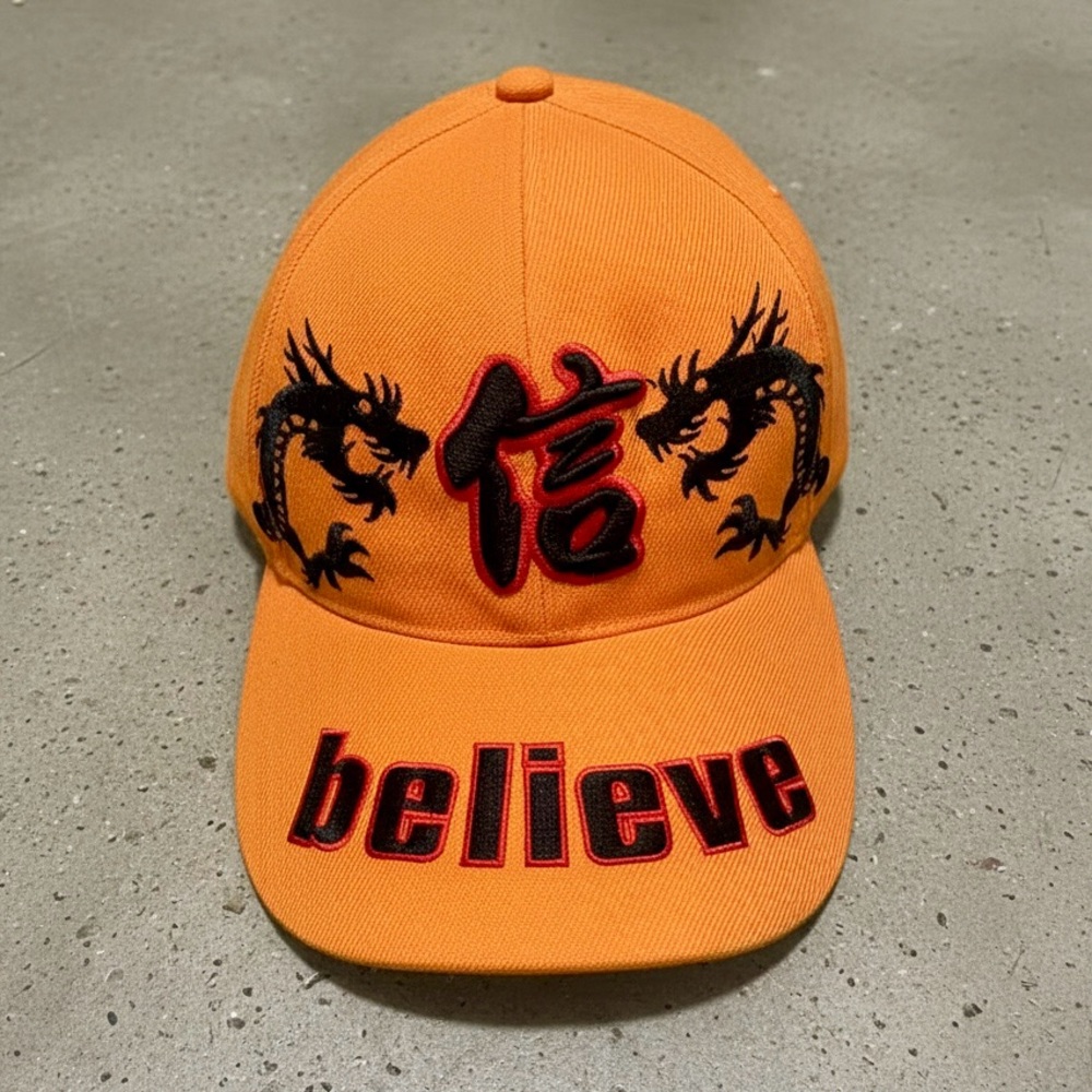 “BELIEVE” - Orange Dragon Cap